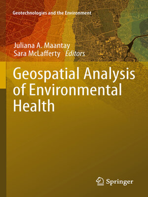 cover image of Geospatial Analysis of Environmental Health